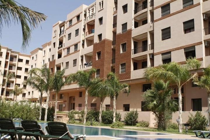 Moderne appartement T3 à Gueliz Marraquexe Exterior foto